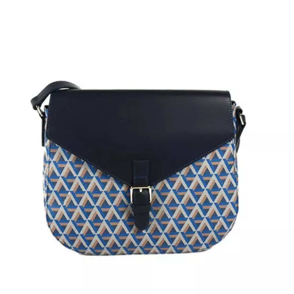 Lancaster Ikon Crossbody Bag Blue